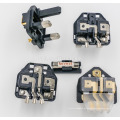 UK 13A Steckereinsatz, zweipoliger Messingstecker, elektrischer Steckereinsatz